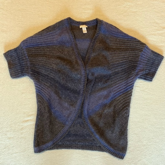 Chico’s beautiful bulky wool blend shrug sweater size 2 (approx. 12) - Picture 8 of 8